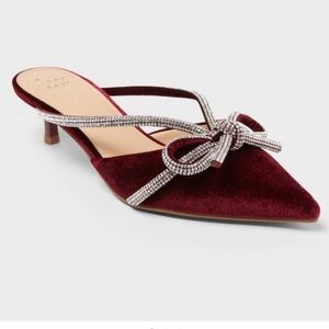 A New Day Gwen Heels - Rhinestone heels / Kitten Heels